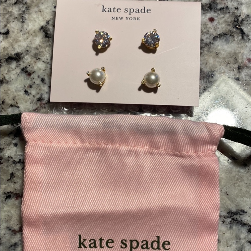Kate spade stud earring set